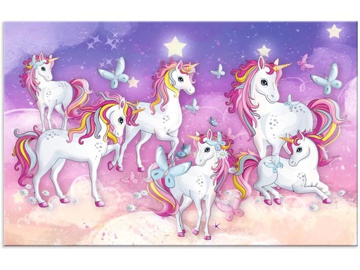 [90213201 1316935] HERMA Schreibunterlage Einhorn 55 x 35 cm