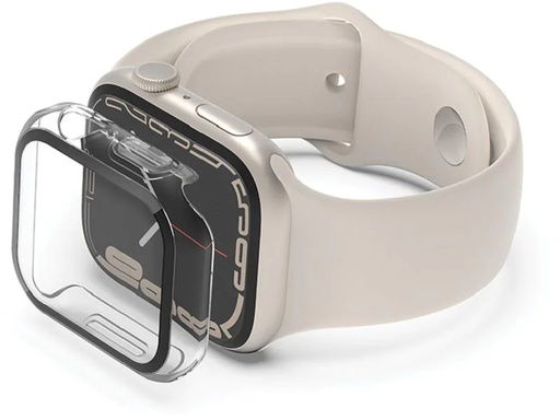 [90213276 1321448] Belkin Displayschutz TemperedCurve 2-in1 Apple Watch 7 Transparent