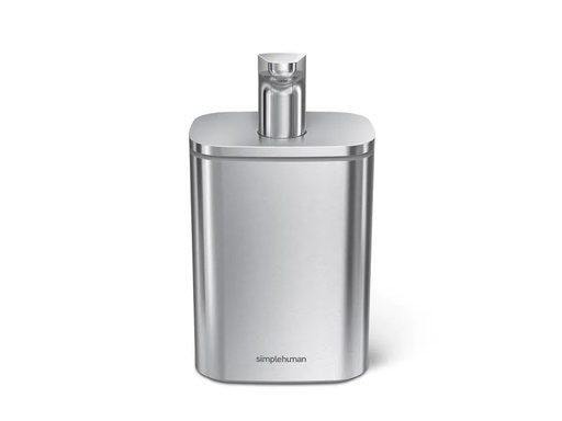[90213393 1318895] Simplehuman Seifenspender 473 ml, Silber