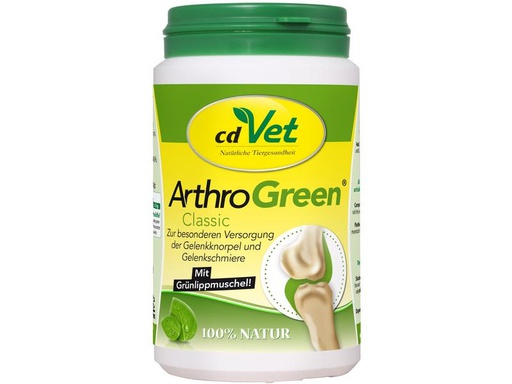 [90213471 1313575] cdVet Hunde-Nahrungsergänzung ArthroGreen Classic, 165 g