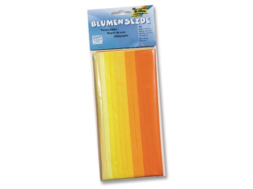 [90033796 649272] Folia Seidenpapier Ton in Ton Mix  Gelb