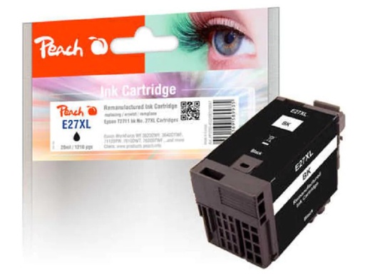 [90033811 1142576] Peach Tinte Epson T2711, No 27XL Black