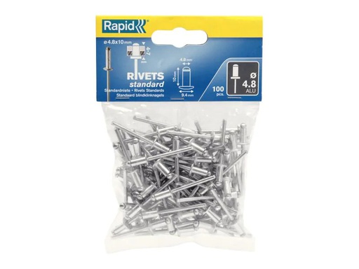 [90033816 870265] Rapid Blindnieten Standard Ø 4.8 x 14 mm
