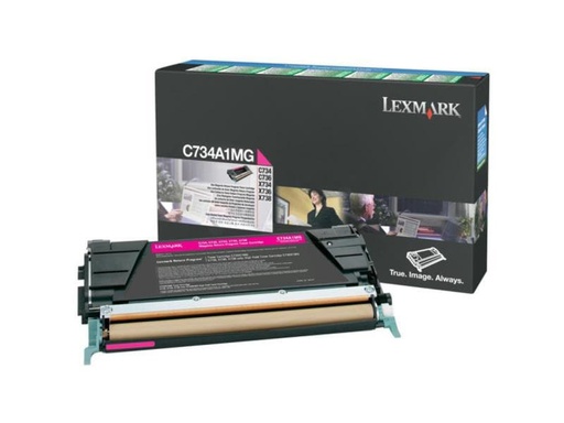 [90033843 161110] Lexmark Toner C734A1MG Magenta