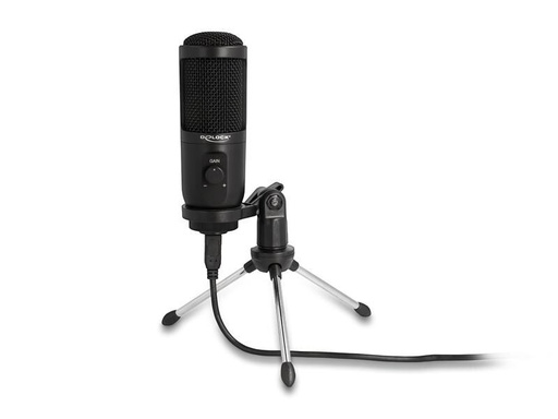 [90213816 1320785] Delock Kondensatormikrofon USB mit Ständer