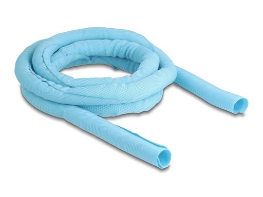 [90213834 1320781] Delock Kabelschlauch selbstschliessend 2 m x 19 mm Blau