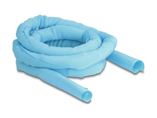 [90213843 1320780] Delock Kabelschlauch selbstschliessend 2 m x 25 mm Blau
