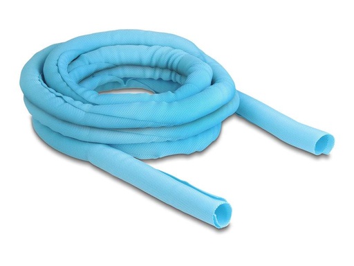 [90213865 1320777] Delock Kabelschlauch selbstschliessend 5 m x 19 mm Blau