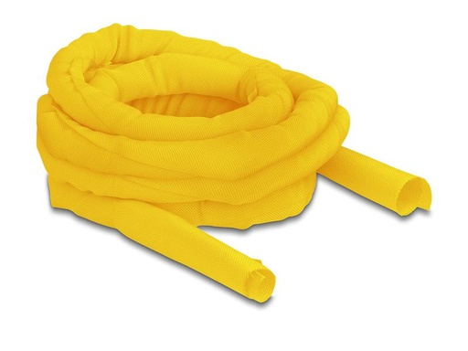 [90213934 1320788] Delock Kabelschlauch selbstschliessend 5 m x 25 mm Gelb