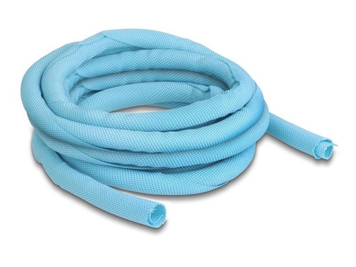 [90213941 1320779] Delock Kabelschlauch selbstschliessend 5 m x 10 mm Blau