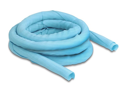 [90213983 1320778] Delock Kabelschlauch selbstschliessend 5 m x 16 mm Blau