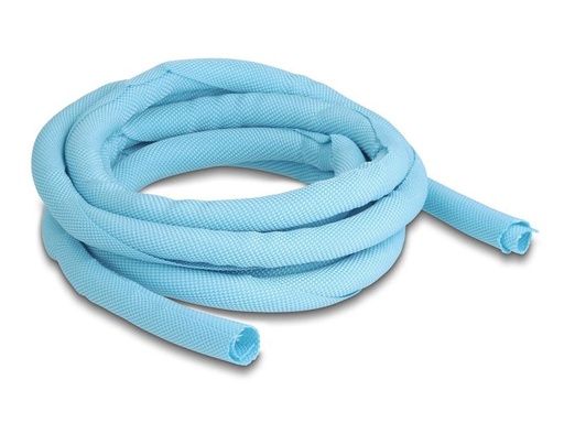 [90213986 1320783] Delock Kabelschlauch selbstschliessend 2 m x 10 mm Blau