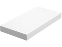 VASAGLE Wandregal 40 x 3.8 cm, Weiss