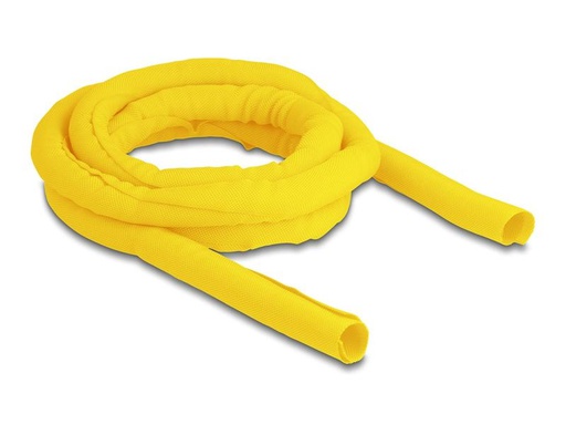 [90214017 1320793] Delock Kabelschlauch selbstschliessend 2 m x 19 mm Gelb