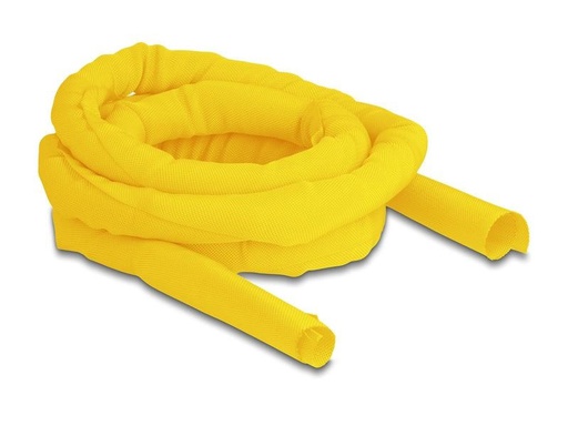 [90214027 1320792] Delock Kabelschlauch selbstschliessend 2 m x 25 mm Gelb