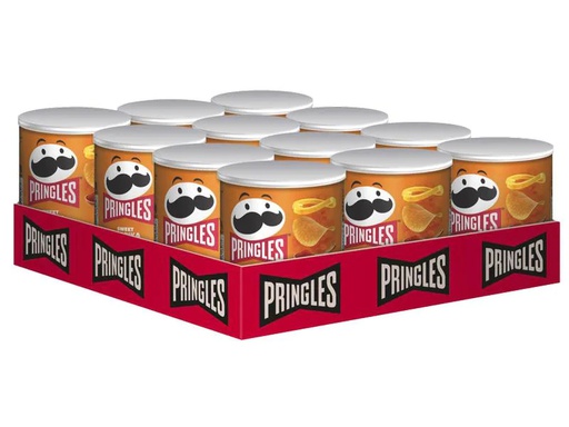 [90214061 1291606] Pringles Chips Sweet Paprika 12 x 40 g