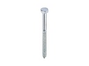 Krafter Schlüsselschrauben Sechskantkopf  8 x 50 mm Stahl, 2 Stück
