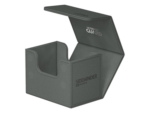 [90214138 1320028] Ultimate Guard Kartenbox XenoSkin Sidewinder Monocolor 80+ Grau