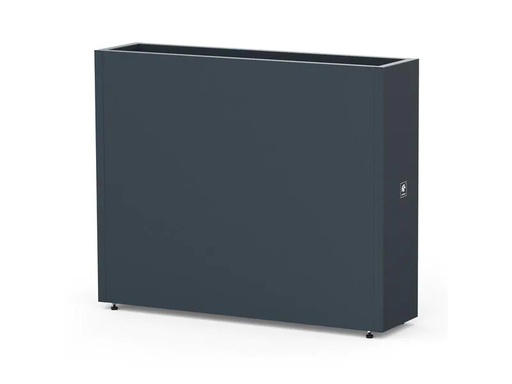 [90214298 1258306] Herstera Pflanzentrog Planter Divider 25, 100x25x80 cm, Anthrazit