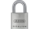 Abus Vorhängeschloss 64TI/20 Silber Aluminium