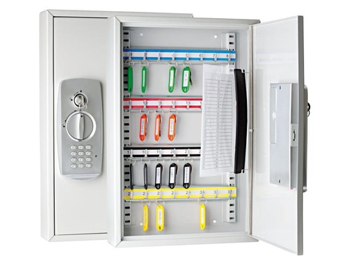[90000317 200433] WEDO Schlüsselschrank mit Zahlencode, 32 Schlüssel