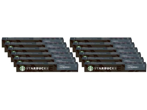 [90034111 1040314] Starbucks Kaffeekapseln Espresso Roast 12 x 10 Stück