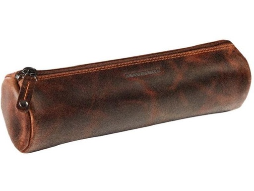 [90214688 1318261] Maverick Schlamperetui Original Large 22 x 6.5 cm, Braun