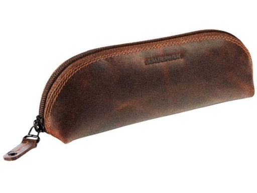 [90214713 1318263] Maverick Schlamperetui Original Oval 21 x 6 cm, Braun
