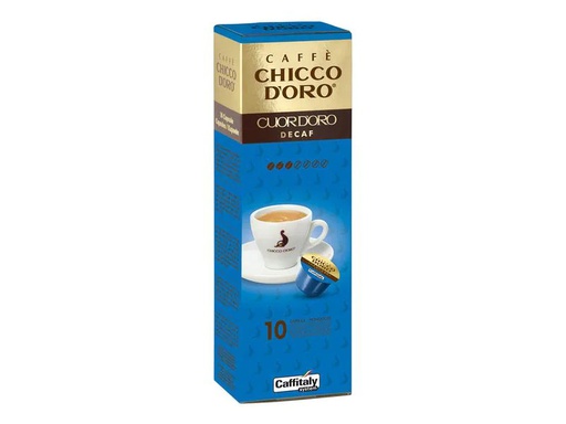 [90034177 1126868] Chicco d'Oro Kaffeekapseln Caffitay System Cuor d'Oro decaf 10 Stück