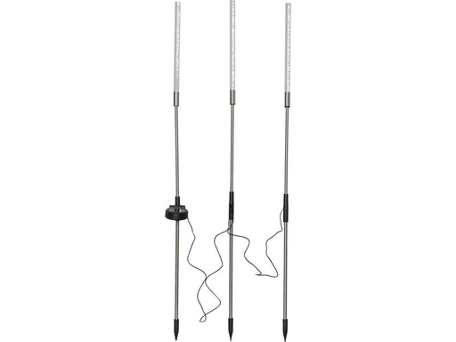 [90214910 1311409] Star Trading Gartenlicht Solardekoration Bubbly, Warmweiss, 3er Set