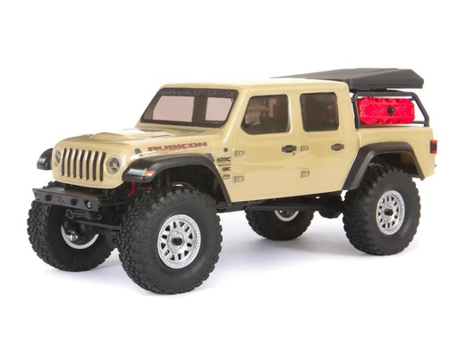 [90214954 1322182] Axial Scale Crawler SCX24 Jeep JT Gladiator, Beige, RTR, 1:24