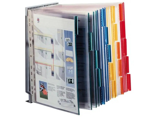 [90034297 750171] DURABLE Dokumentenhalter Function Wall 20 Mehrfarbig