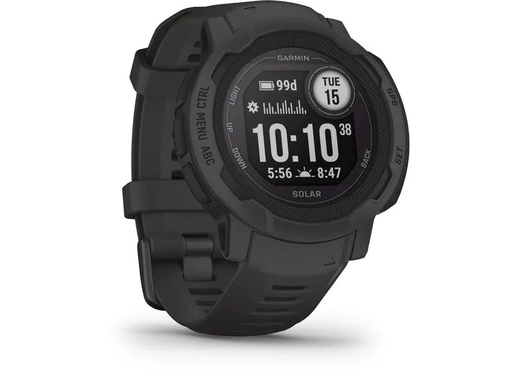 [90215147 1308305] GARMIN Sportuhr Instinct 2 Solar, Anthrazit