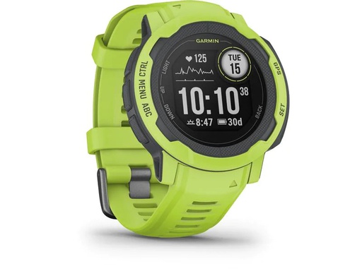 [90215225 1308303] GARMIN Sportuhr Instinct 2, Limettengrün/Schwarz