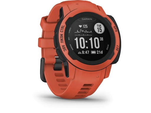 [90215230 1308298] GARMIN Sportuhr Instinct 2S Rot/Schwarz