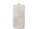 Star Trading LED-Kerze Flamme Float, Ø 8 x 17.5 cm, Transparent