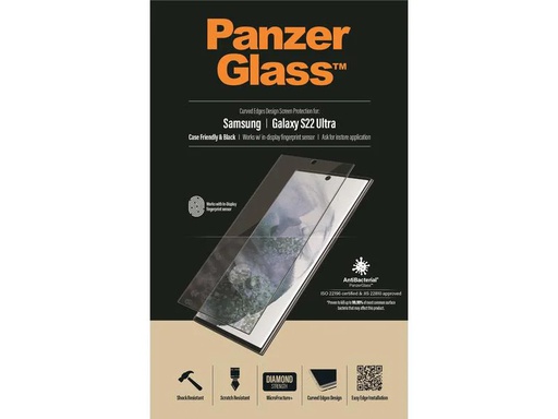 [90215440 1302886] Panzerglass Displayschutz Case Friendly Fingerprint Galaxy S22 Ultra