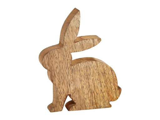 [90215443 1304166] G. Wurm Aufsteller Hase 15 cm, Braun