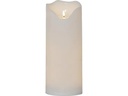 Star Trading LED-Kerze Pillar Flamme Grand Ø 16 x 40 cm, Weiss