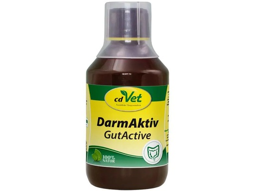 [90215541 1313599] cdVet Hunde-Nahrungsergänzung DarmAktiv Hund &amp; Katze, 250 ml