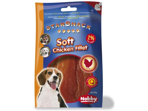 [90215548 1312103] Nobby Leckerli StarSnack Soft Chicken Fillet, 70 g