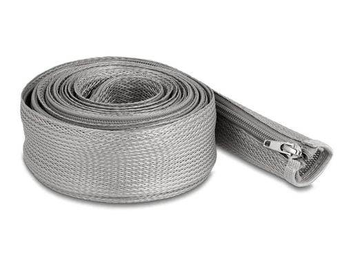 [90215613 1301616] Delock Kabelschlauch 3 m x 50 mm Grau