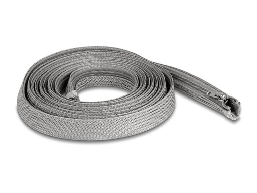 [90215692 1301618] Delock Kabelschlauch 3 m x 20 mm Grau