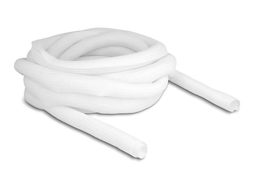 [90215723 1300209] Delock Geflechtschlauch Selbstschliessend 5 m x 25 mm Weiss