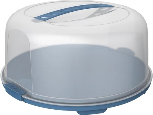 [90215772 1325837] Rotho Tortenbutler Fresh hoch, Blau/Transparent