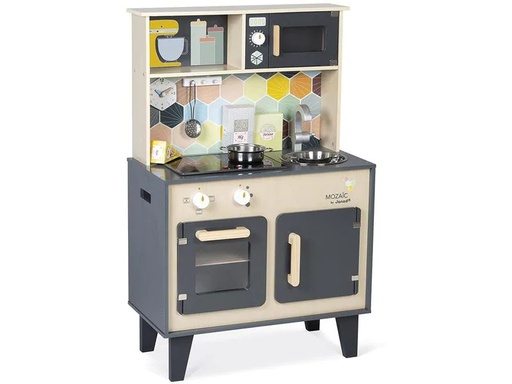 [90215780 1321231] Janod Spielküche Mozaïc Big Cooker Holz