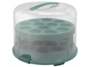 Rotho Tortenbutler Fresh XL Grün/Transparent
