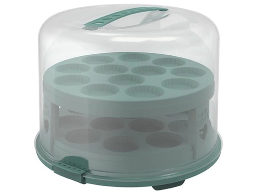 [90215783 1325835] Rotho Tortenbutler Fresh XL Grün/Transparent