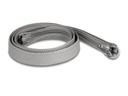 Delock Kabelschlauch 1 m x 20 mm Grau