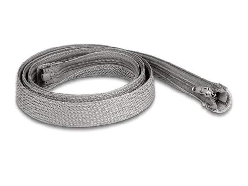 [90215817 1301624] Delock Kabelschlauch 1 m x 20 mm Grau